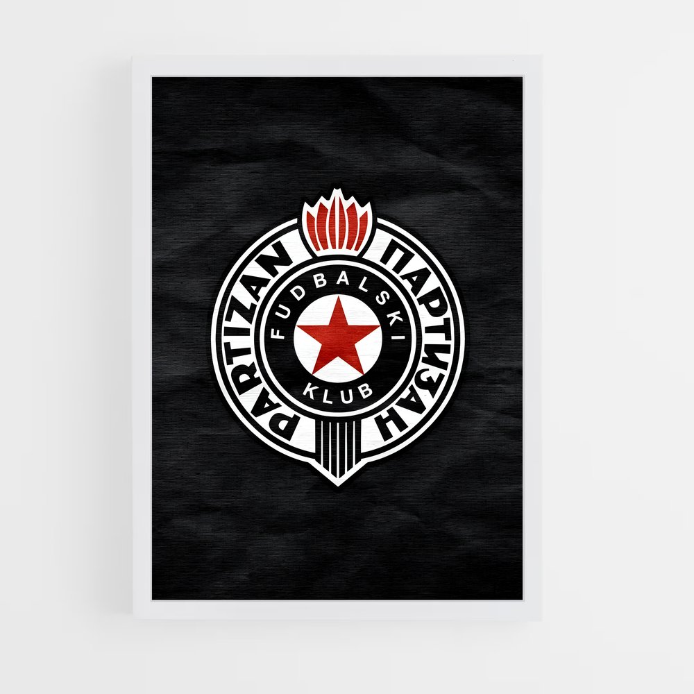 Poster Esprit Partizan – affiche Basketball (vue 3)